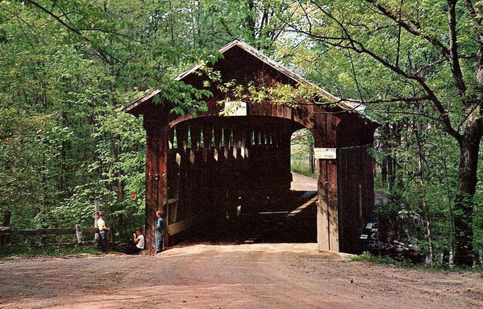 Smyrna - Whites Bridge Old Postcard